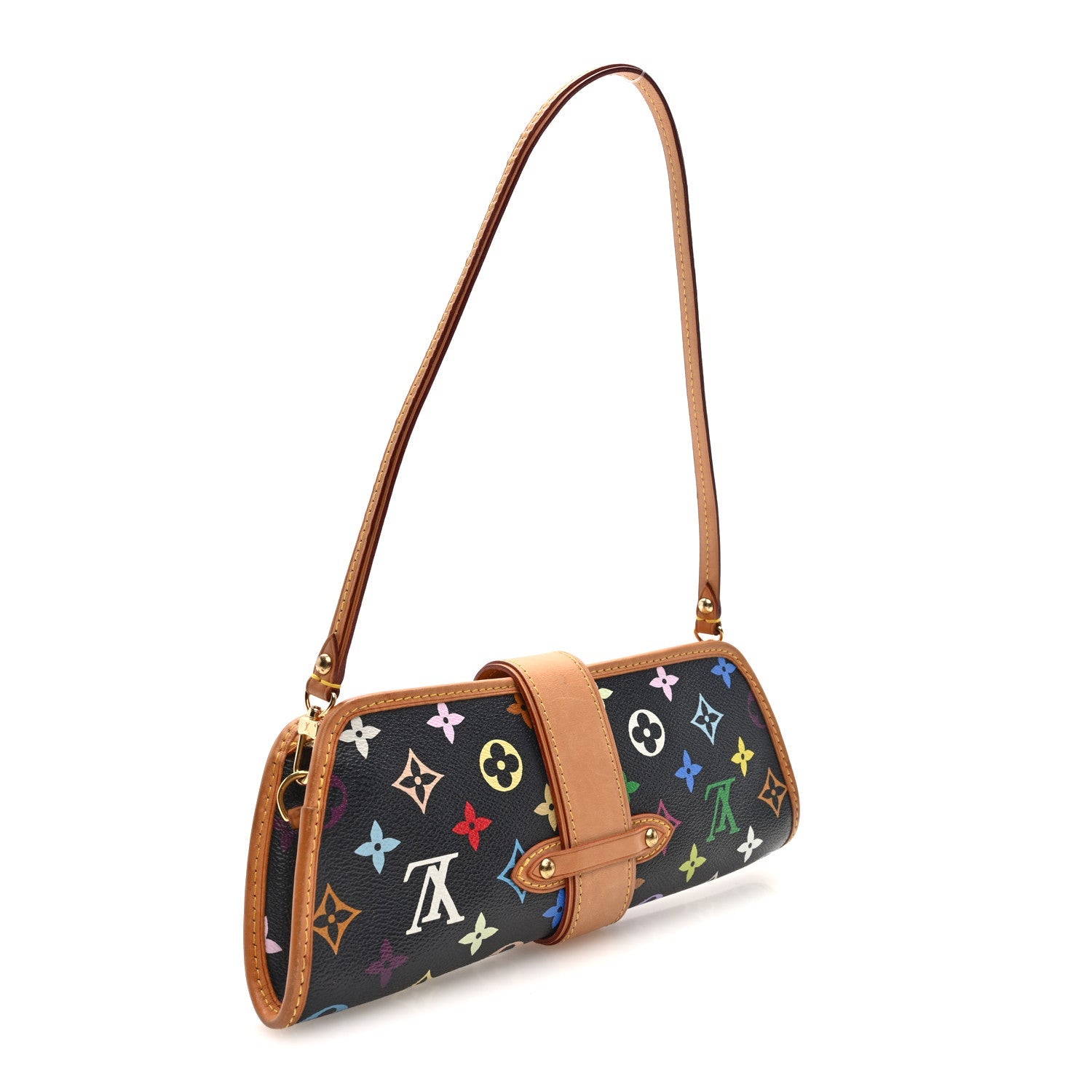Louis Vuitton Monogram Multicolor Shirley Black