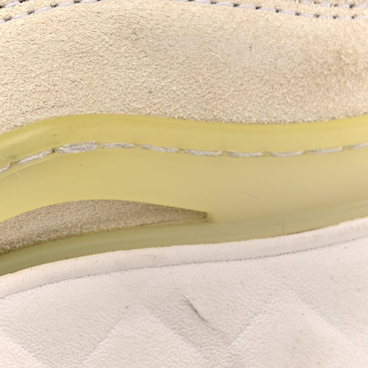 Chanel Velvet Calfskin Mixed Fibers CC Sneakers 36 Ivory Black