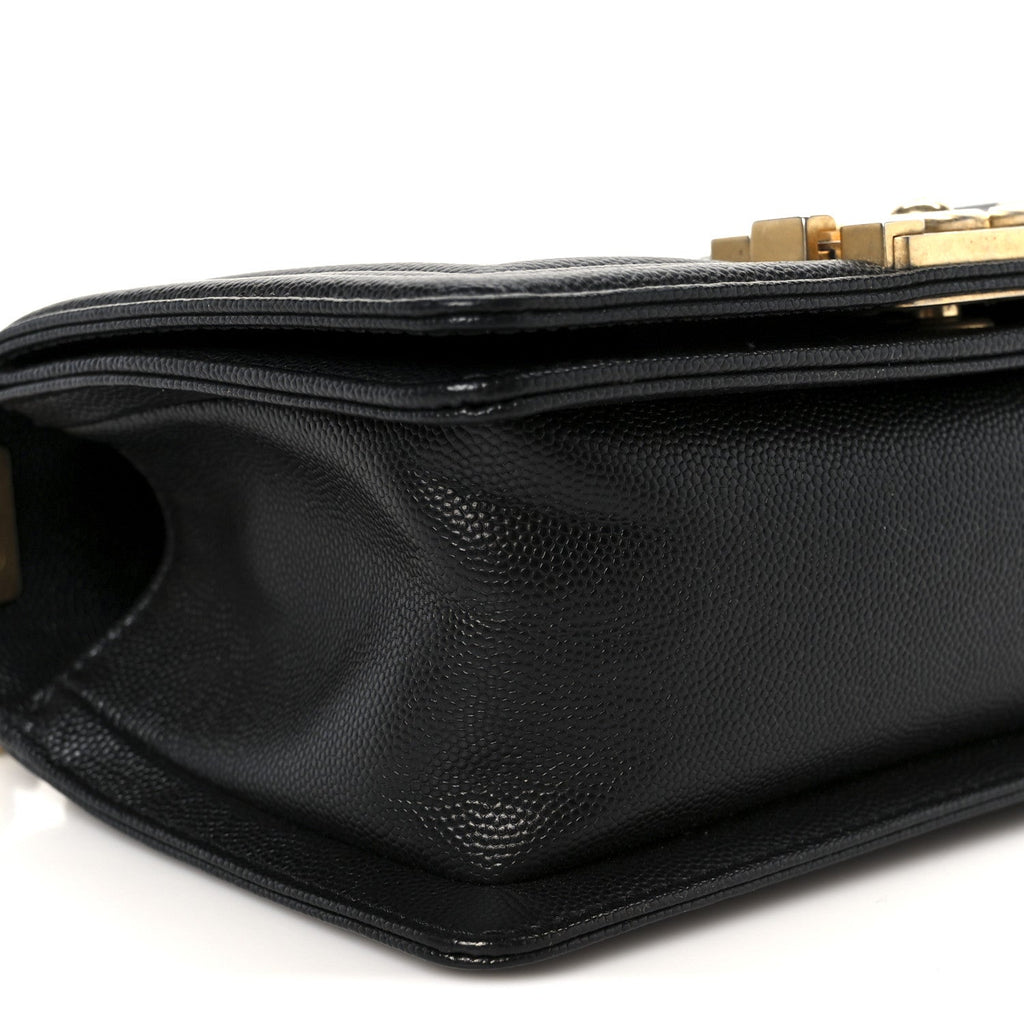 Chanel Caviar Quilted Small Boy Flap Black