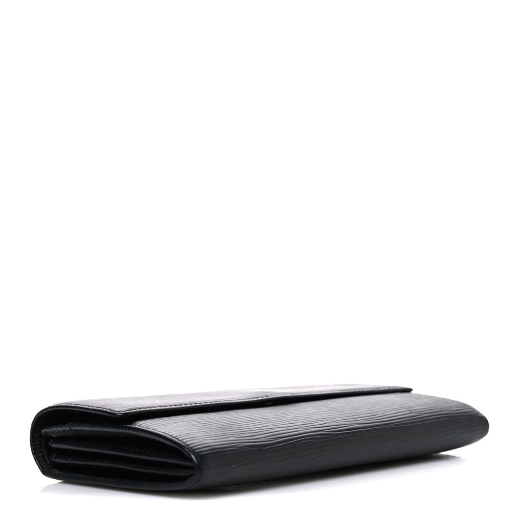Louis Vuitton Epi Sarah Wallet Black