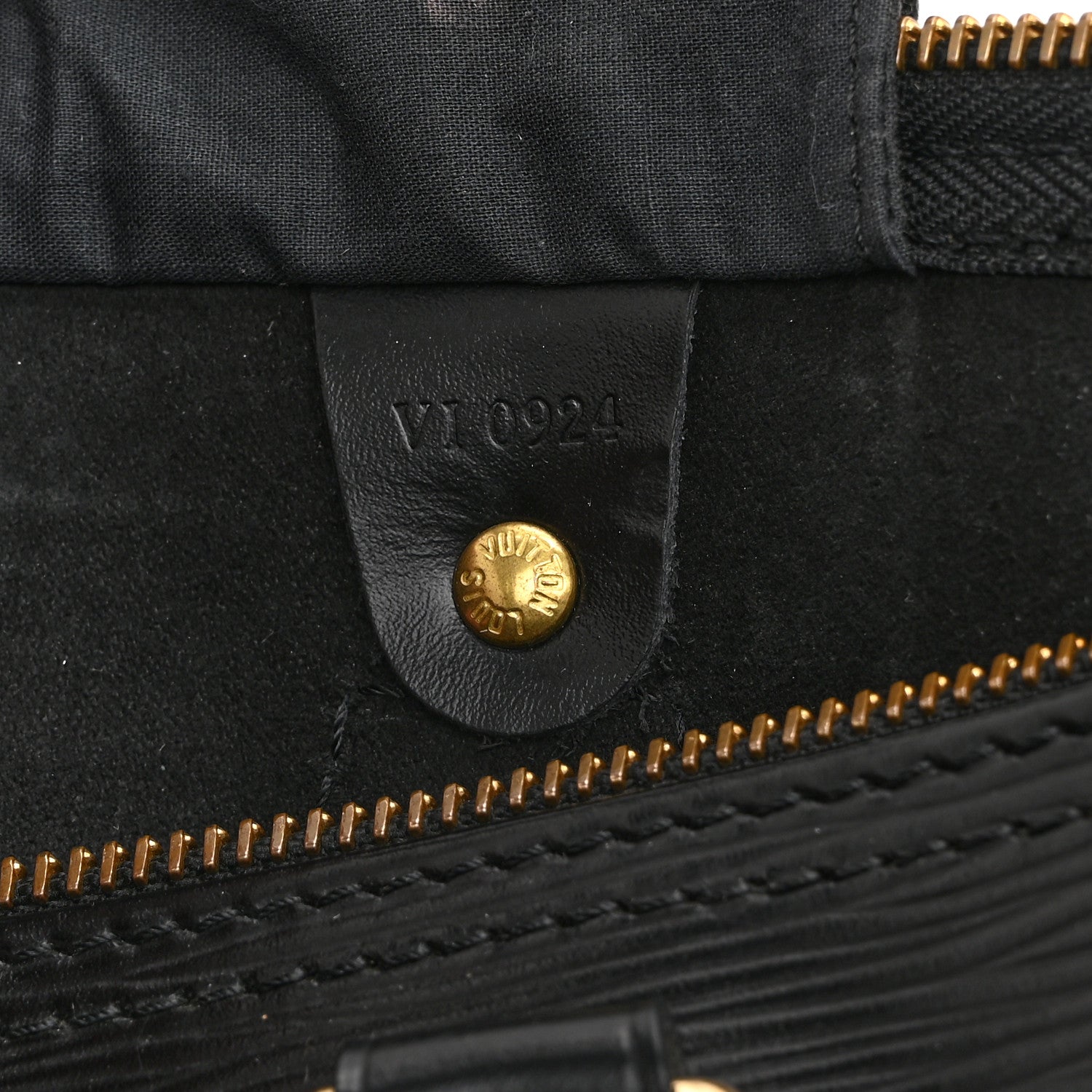 Louis Vuitton Epi Speedy 35 Black