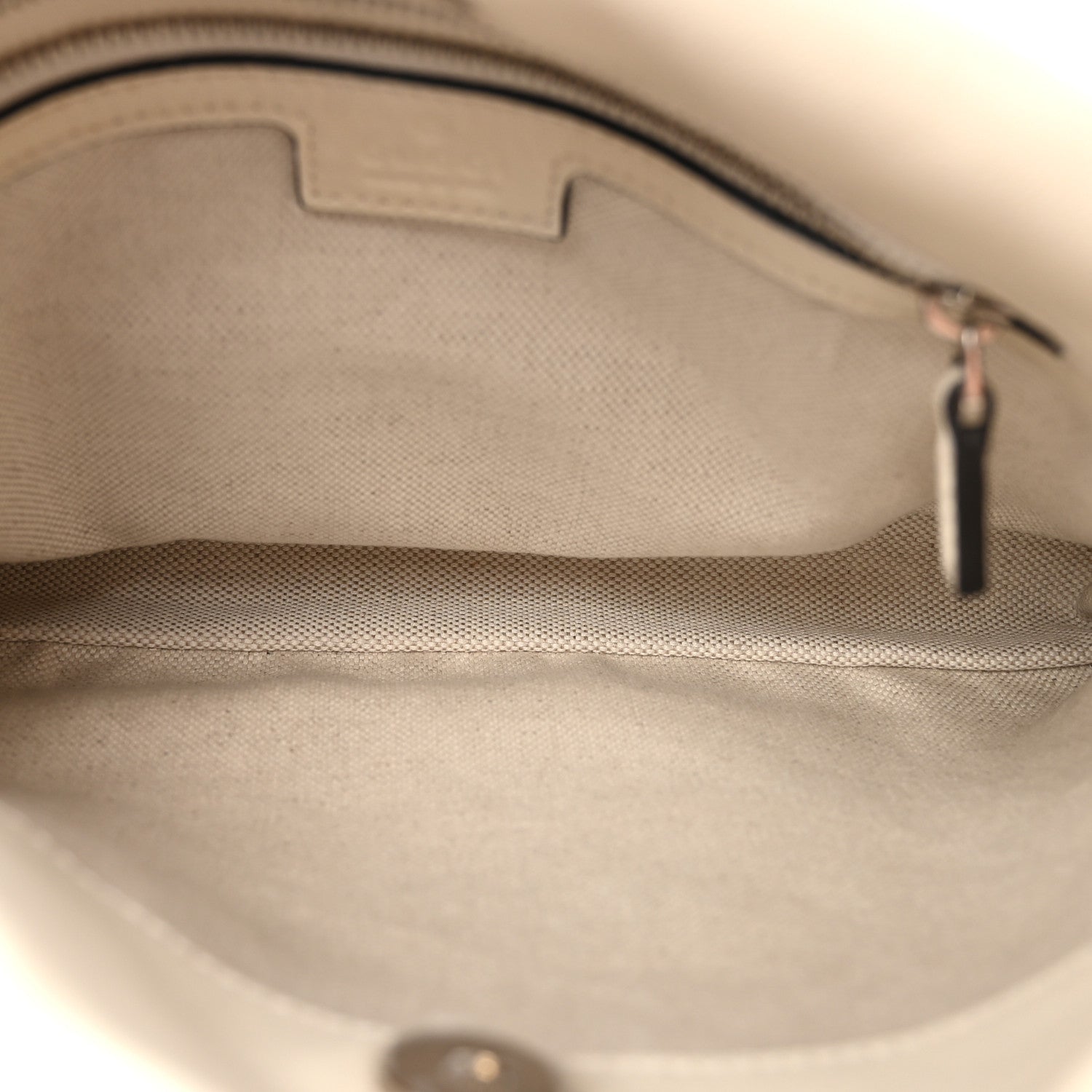 Gucci Sakai Be Green Calfskin Diagonal Stitched Small Blondie Tote Mystic White