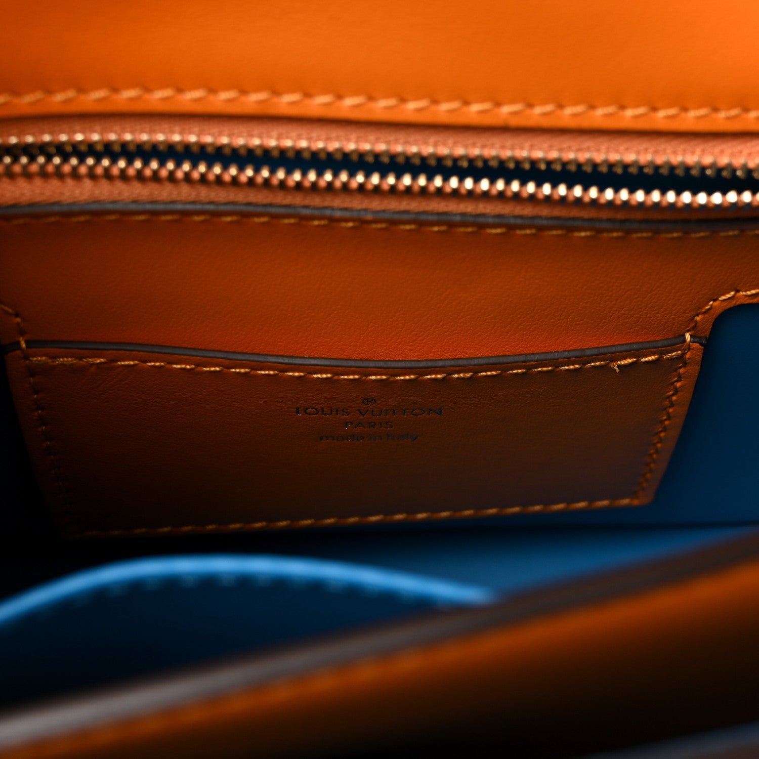 Louis Vuitton Smooth Calfskin LV Pont 9 Summer Gold