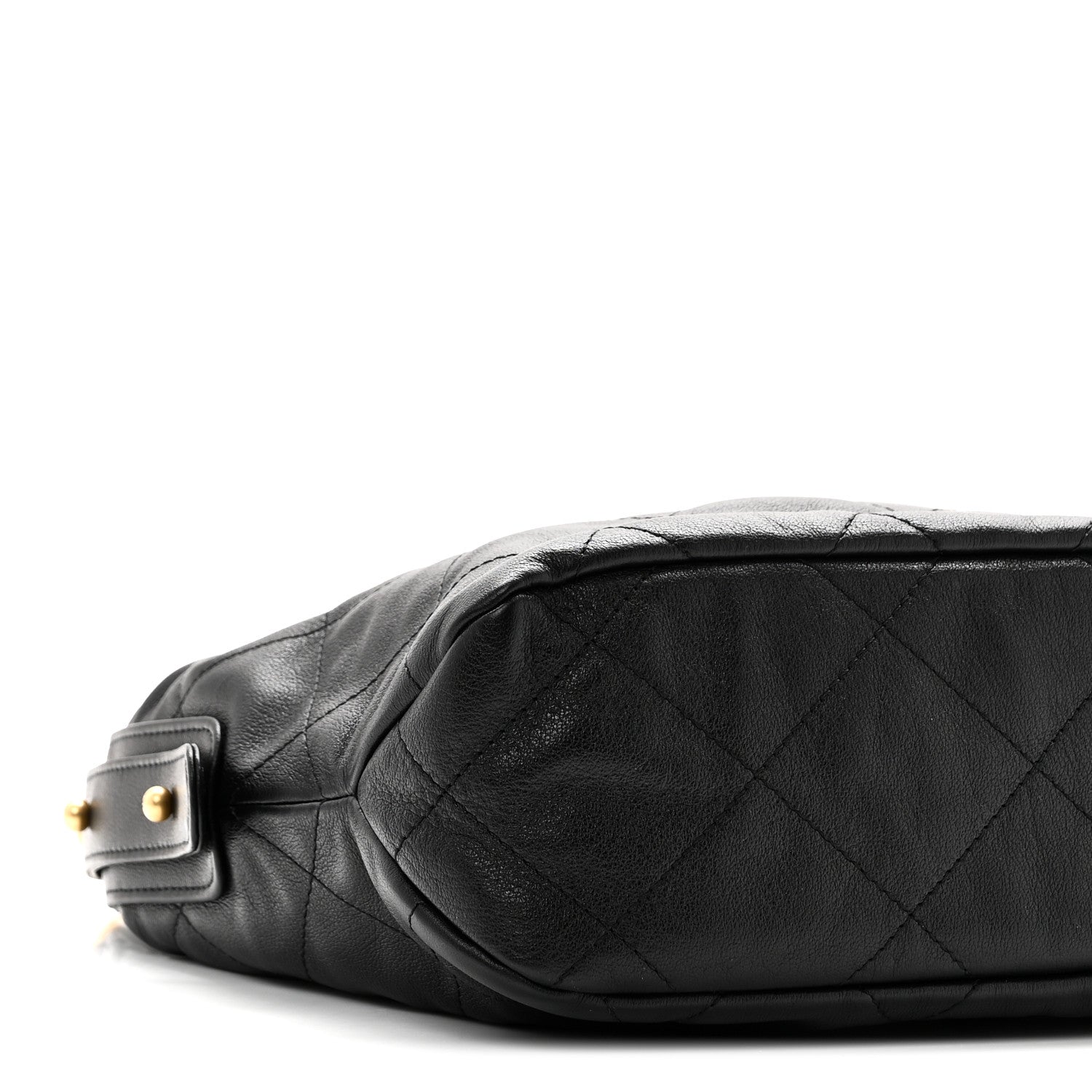 Chanel Calfskin Quilted Daily Hobo Black