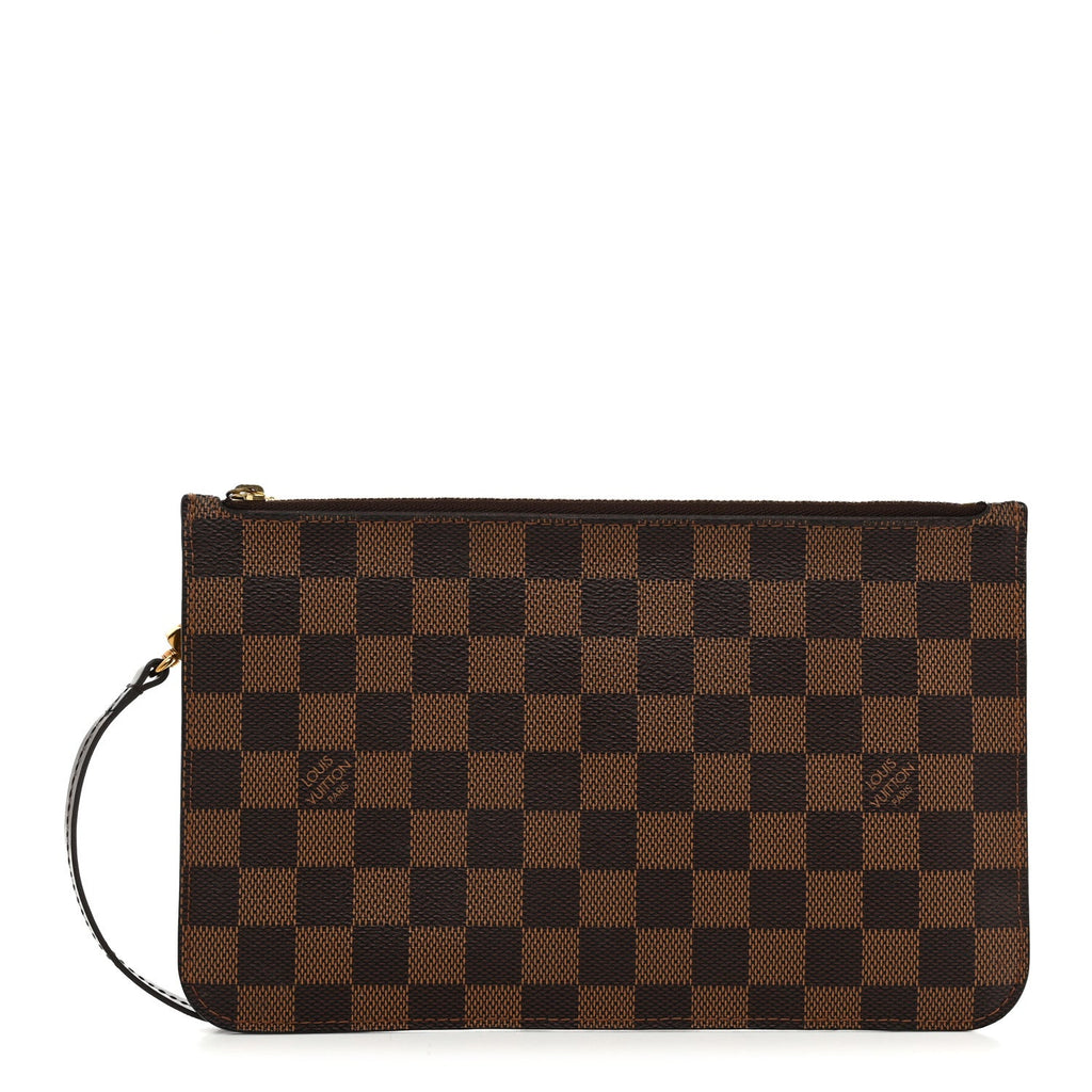 Louis Vuitton Damier Ebene Neverfull MM GM Pochette