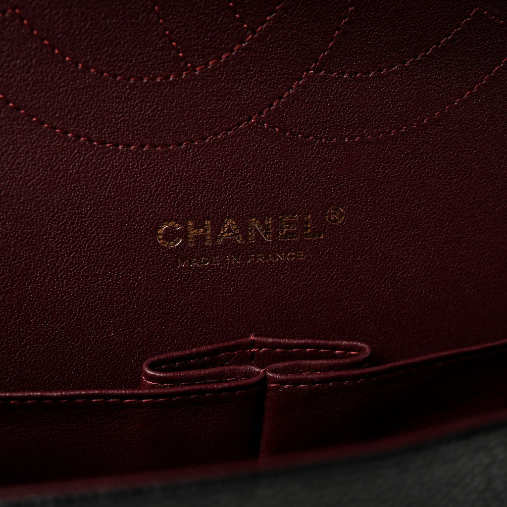 Chanel Caviar Quilted Jumbo Double Flap Black