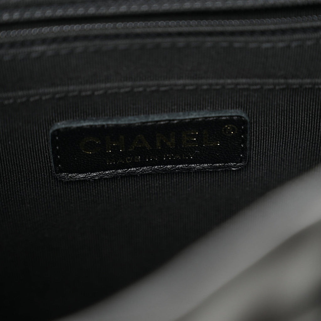 Chanel Lambskin Quilted Small Urban Spirit Backpack Black