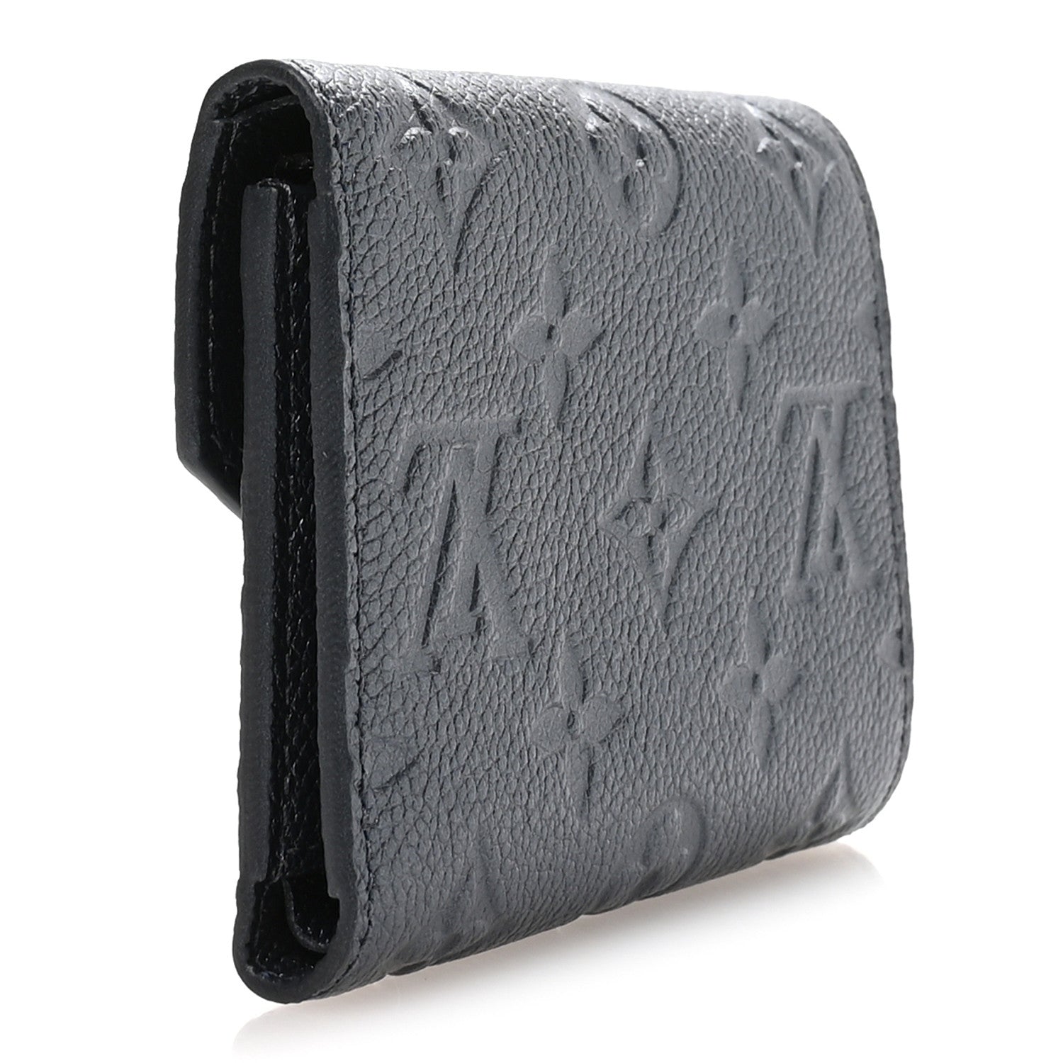 Louis Vuitton Empreinte Monogram Flower Victorine Wallet Navy Blue