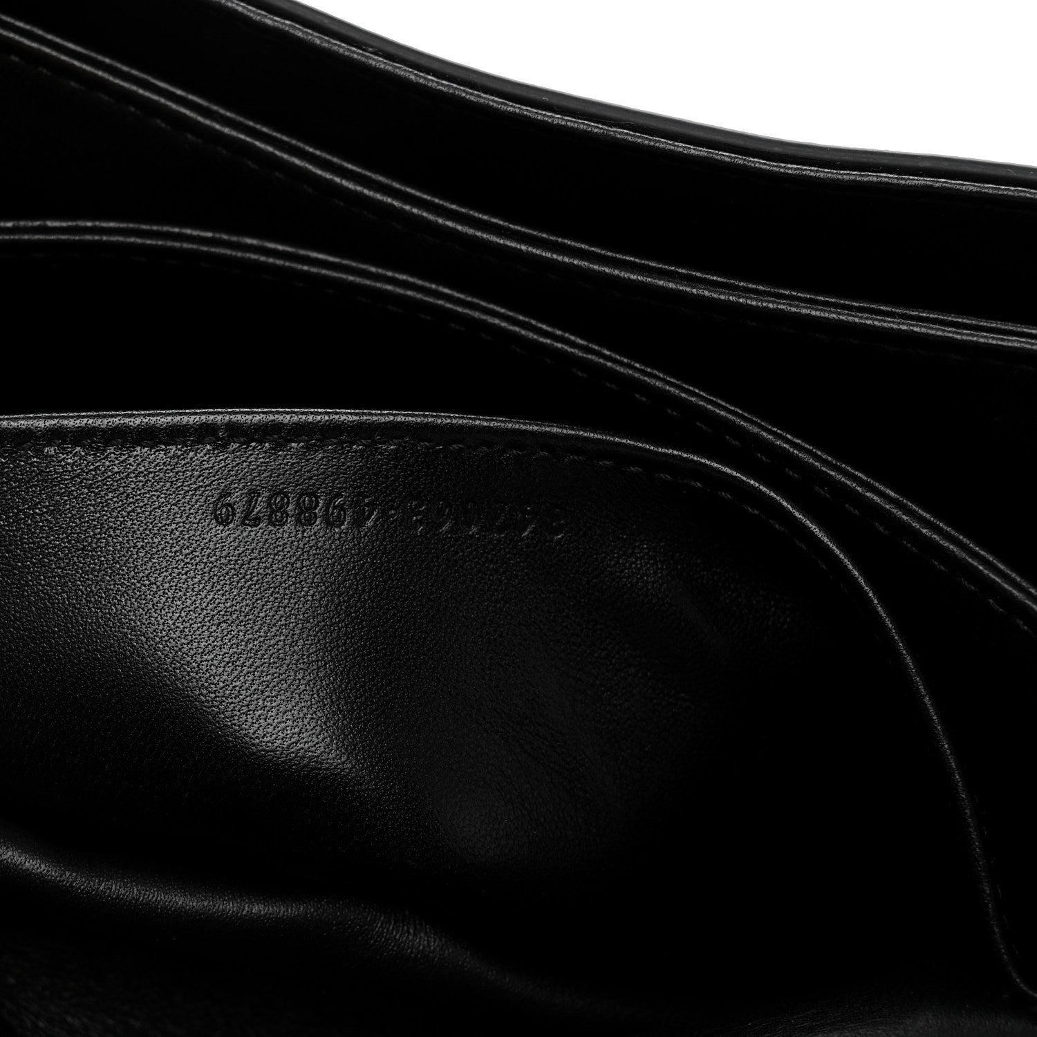 Gucci Calfskin Horsebit 1955 Aura Small Shoulder Bag Black