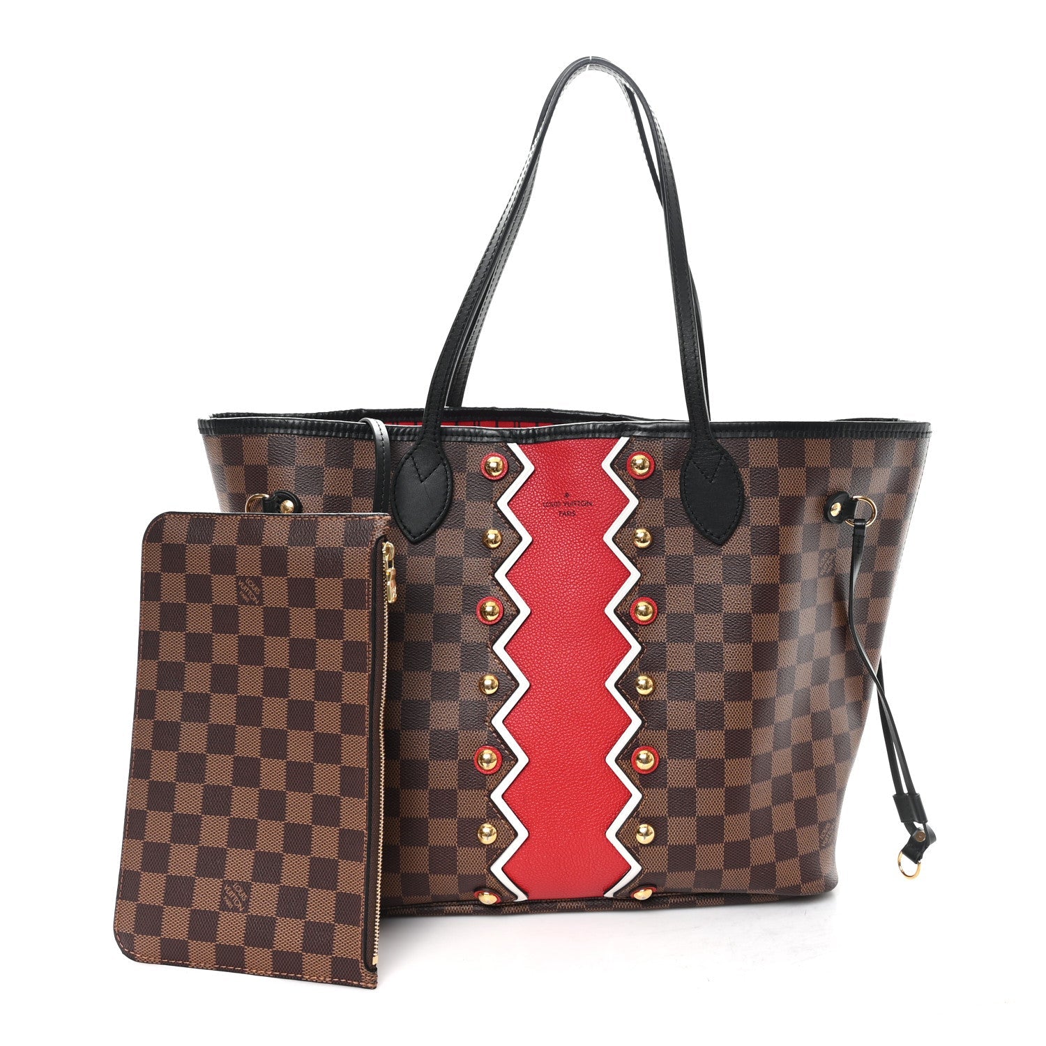 Louis Vuitton Damier Ebene Karakoram Neverfull MM