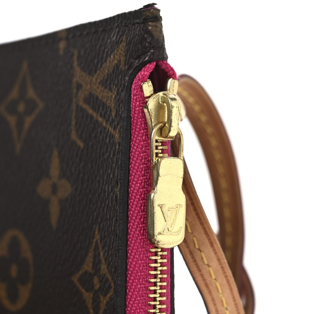 Louis Vuitton Monogram Neverfull PM Pochette Pivoine