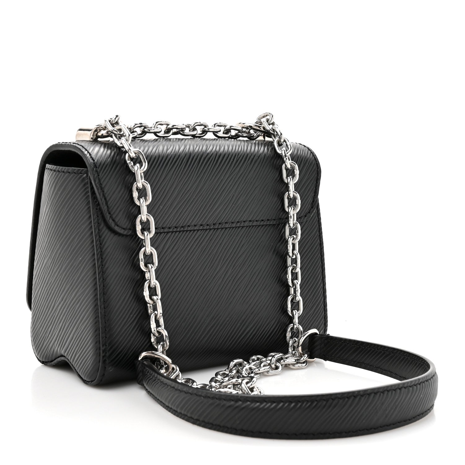 Louis Vuitton Epi Twist Shoulder Bag Mini Black