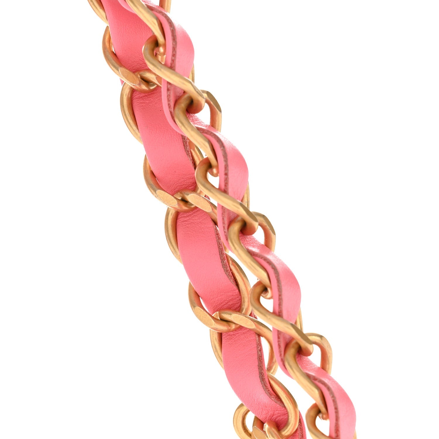 Chanel Shiny Calfskin Quilted Small Chanel 22 Coral Pink