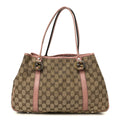Gucci Monogram Medium Twins Tote Pink