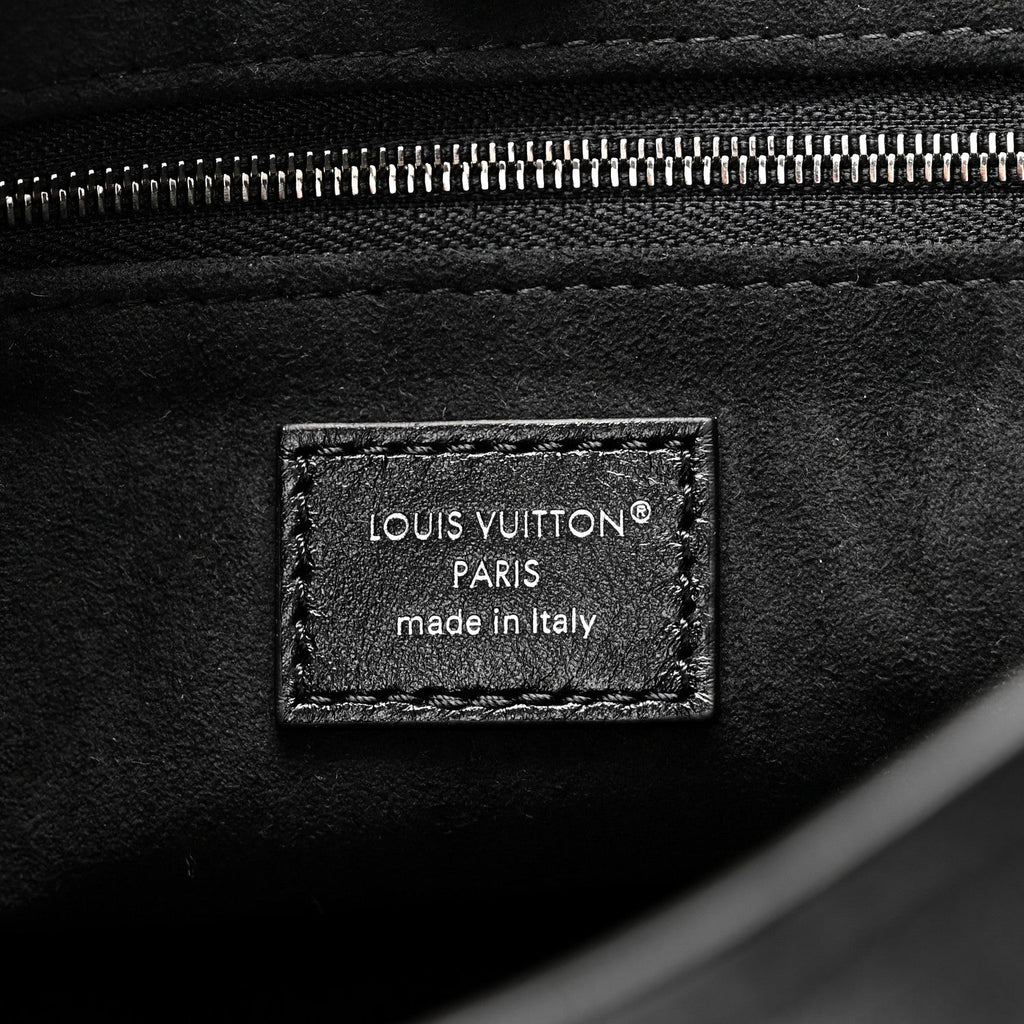 Louis Vuitton Lambskin CarryAll Cargo Vibe PM Black
