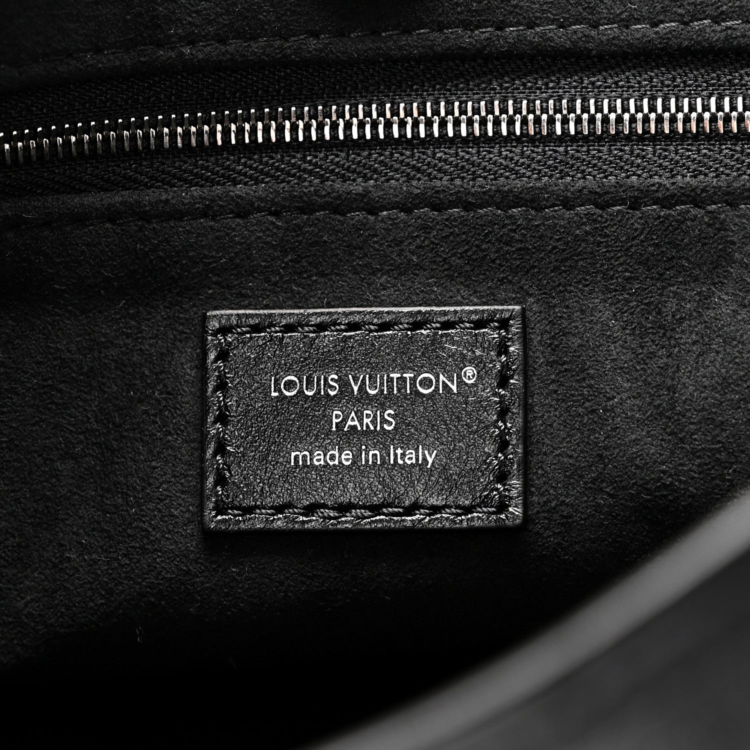 Louis Vuitton Lambskin CarryAll Cargo Vibe PM Black