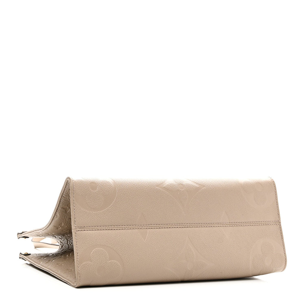 Louis Vuitton Empreinte Monogram Giant Onthego MM Tourterelle