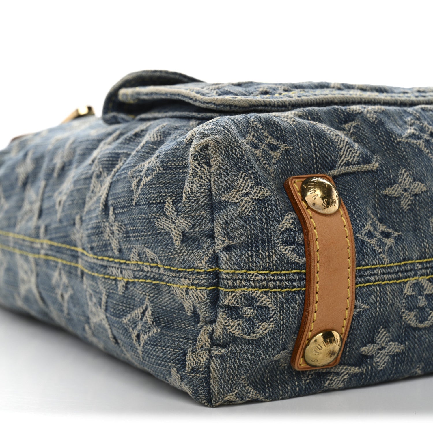 Louis Vuitton Denim Baggy GM Blue