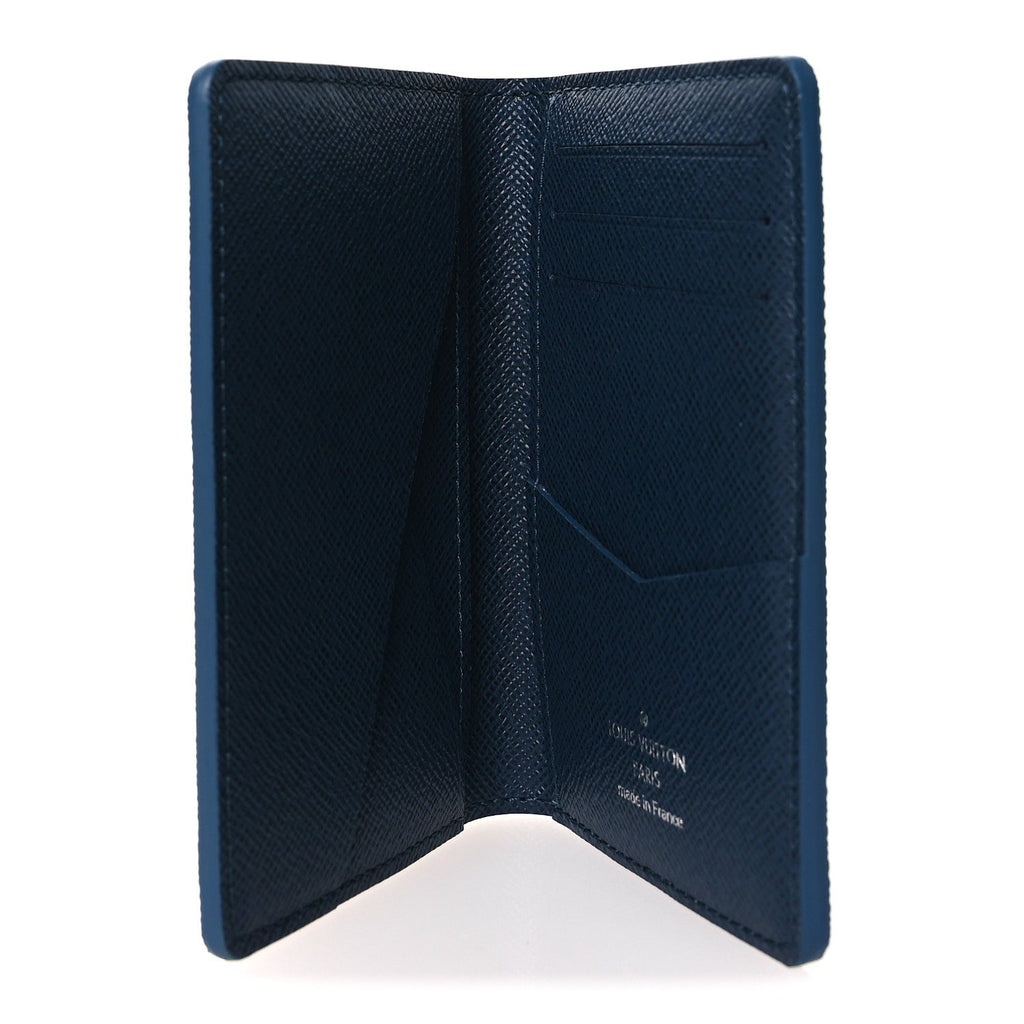 Louis Vuitton Monogram Aquagarden Pocket Organizer NM Abyss Blue