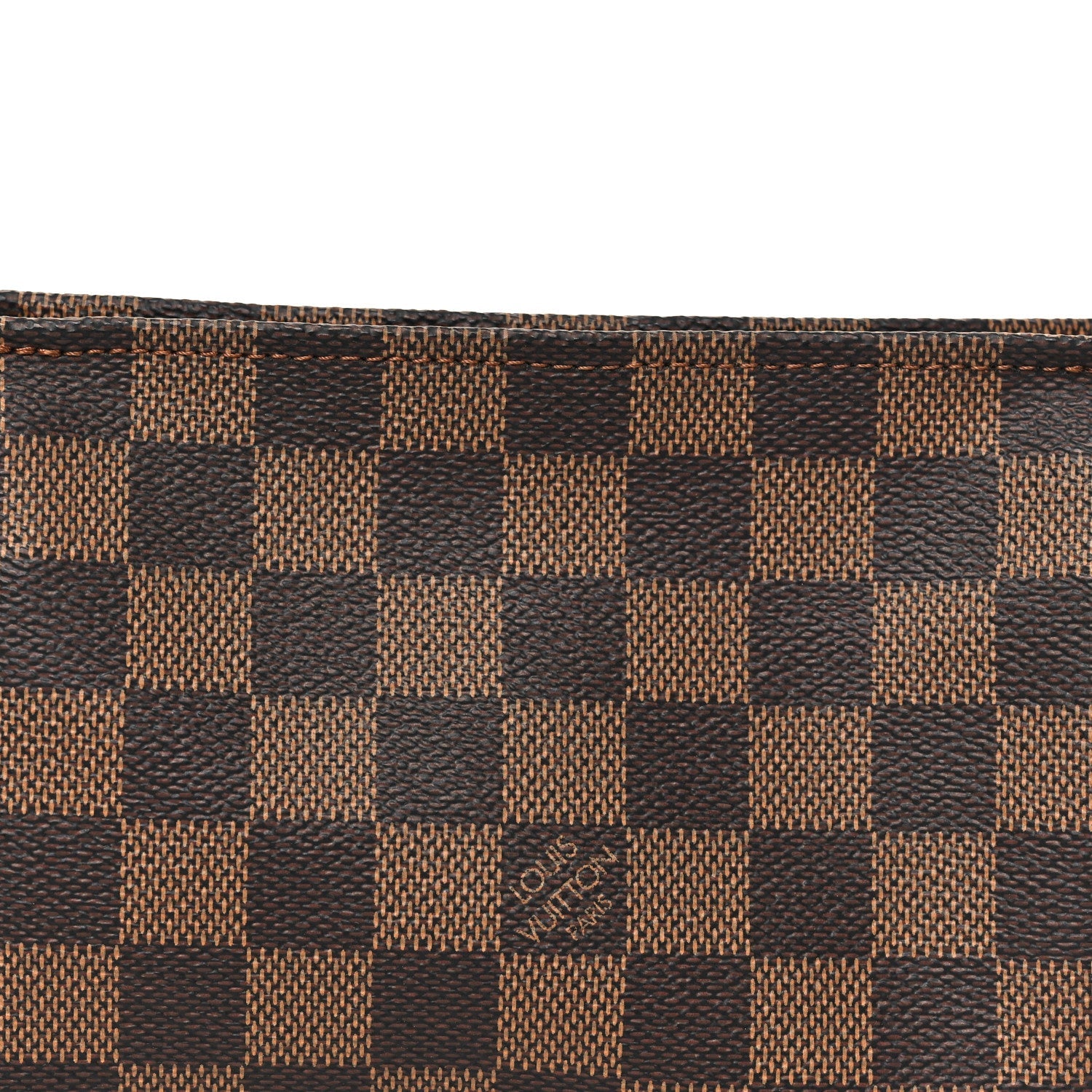 Louis Vuitton Damier Ebene Trousse Make Up Bag Pochette