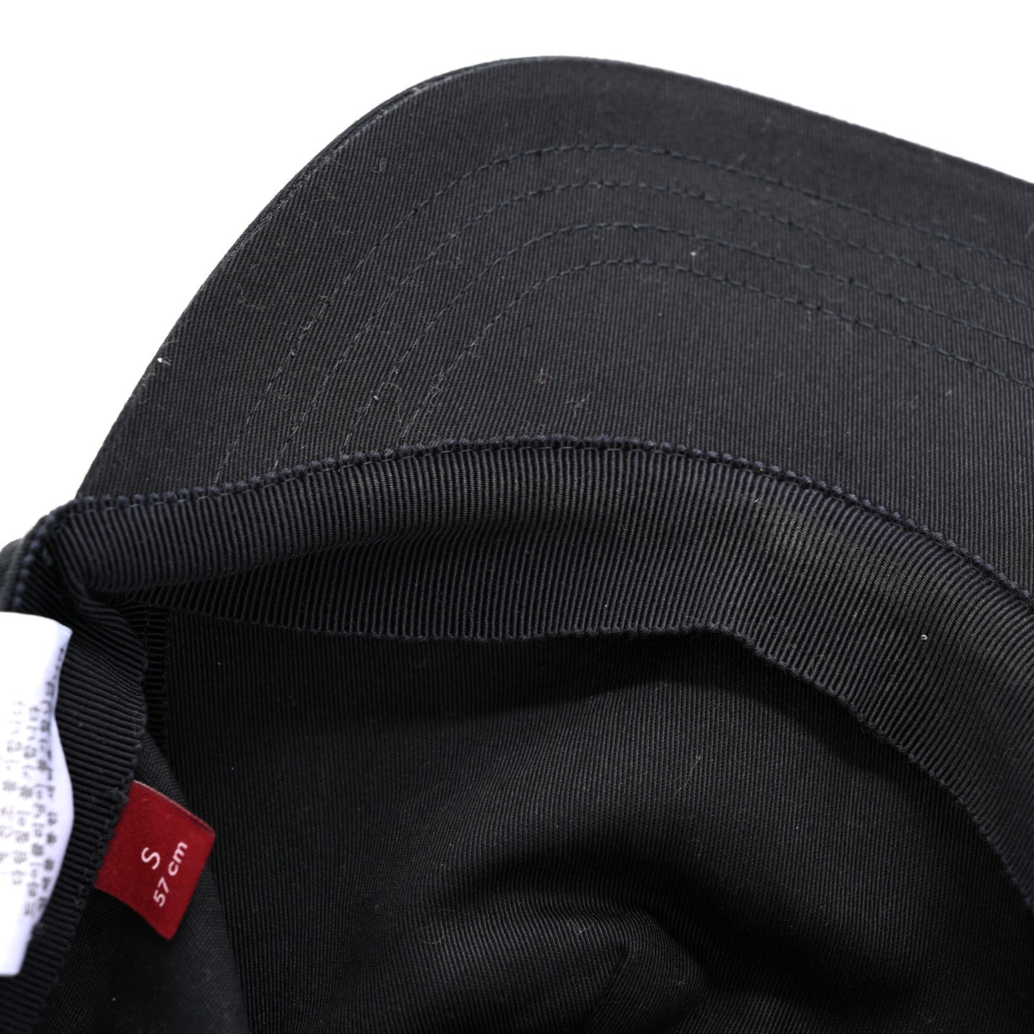 Gucci Cotton Embroidered Baseball Hat S Blue Red White
