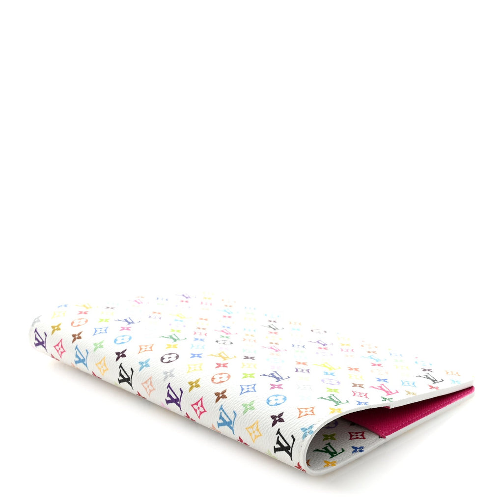 Louis Vuitton LV X TM Monogram Multicolor Emily Notebook Cover MM White