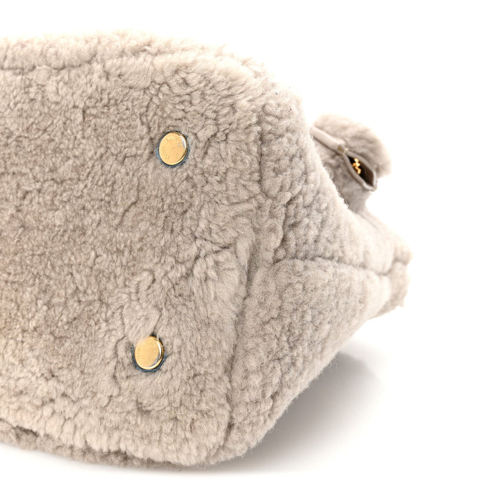 Louis Vuitton Shearling Pulsion Lockit Grey