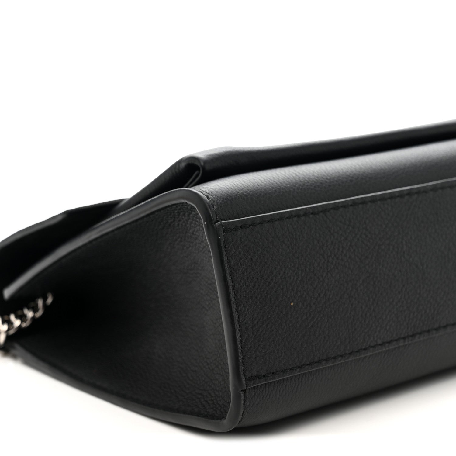 Louis Vuitton Soft Calfskin Mylockme Chain Bag BB Black