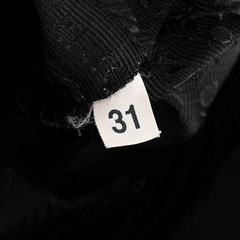 Prada Nylon Vela Medium Backpack Black