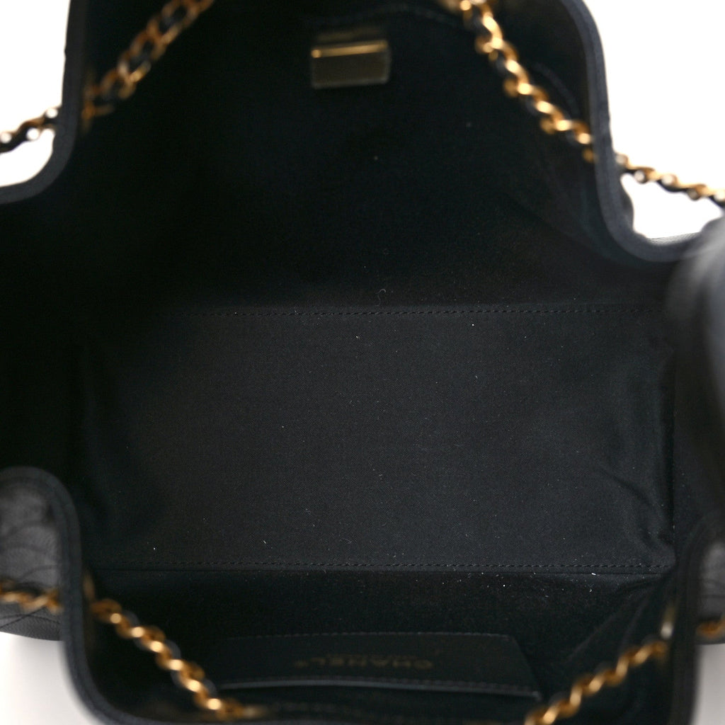 Chanel Caviar Quilted Small Chanel 25 Handbag Black