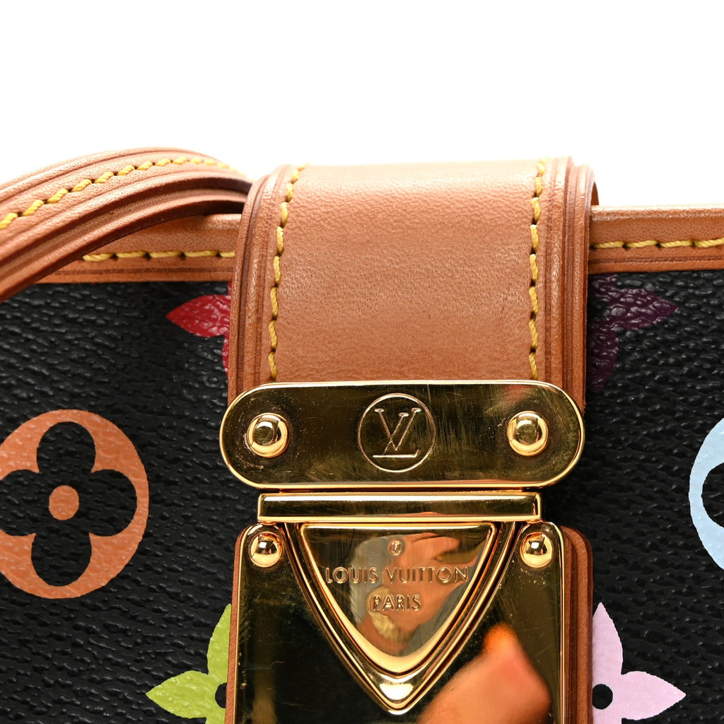 Louis Vuitton Monogram Multicolor Shirley Black