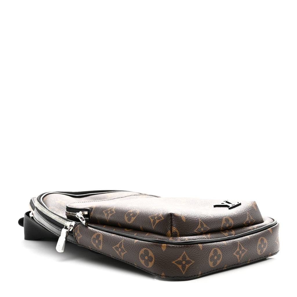 Louis Vuitton Monogram Macassar Avenue Sling Bag NM