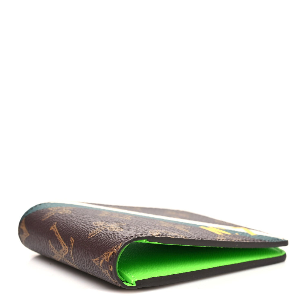 Louis Vuitton Monogram Vintage Calfskin Trunk L'œil Multiple Wallet