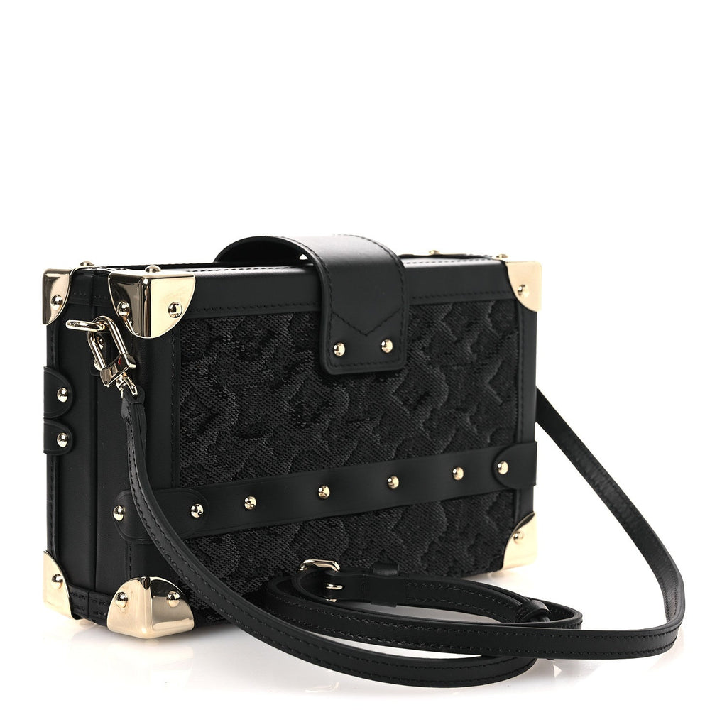Louis Vuitton Sequins Petite Malle Black
