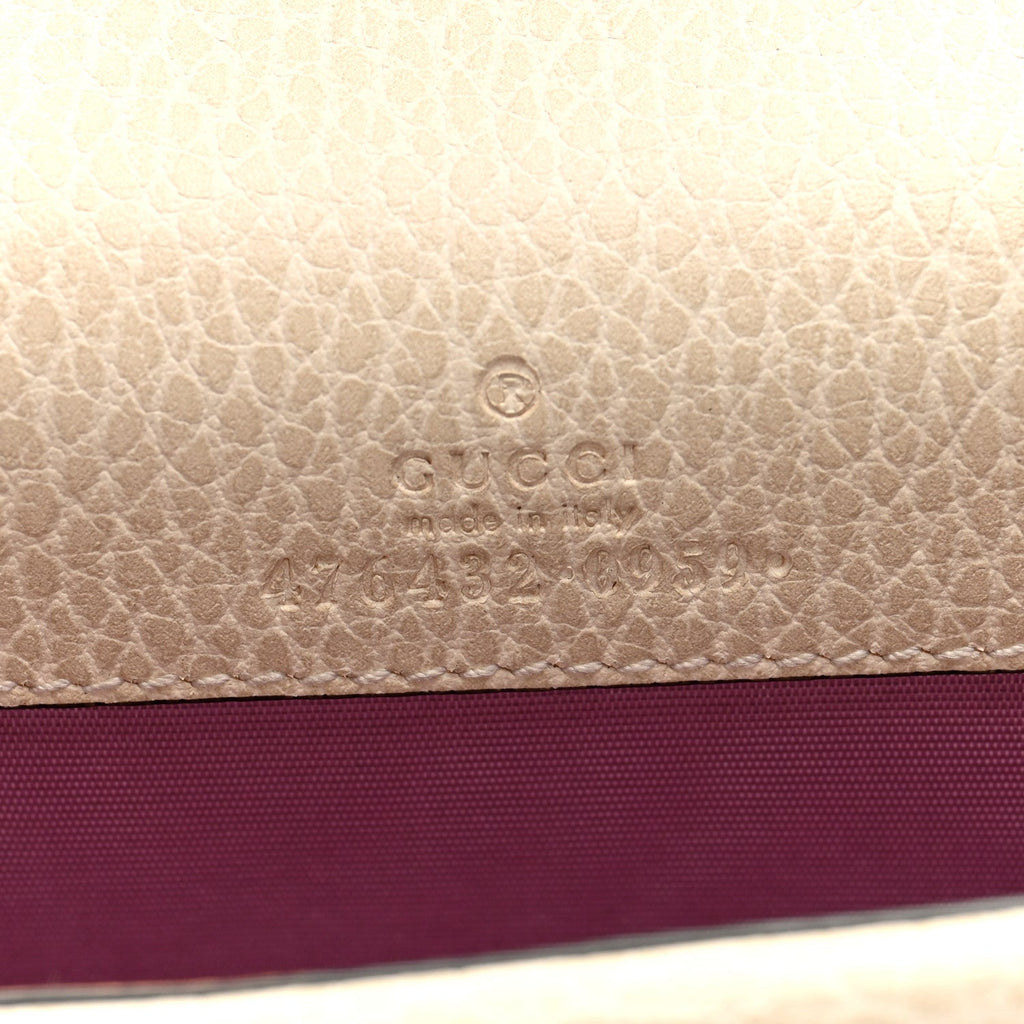 Gucci Dollar Calfskin Crystal Super Mini Dionysus Shoulder Bag Mystic White Black Diamond