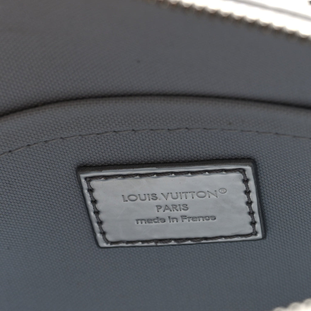 Louis Vuitton Monogram Miroir Speedy Bandouliere 20 Silver