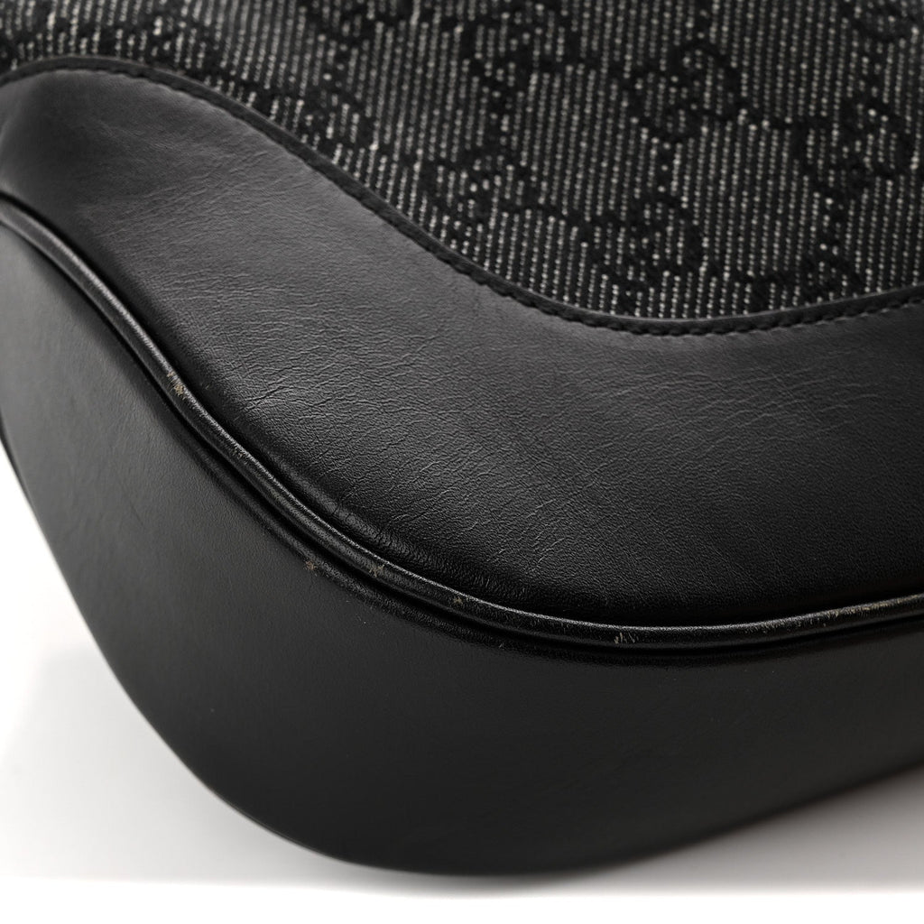 Gucci Monogram Jackie O Hobo Black