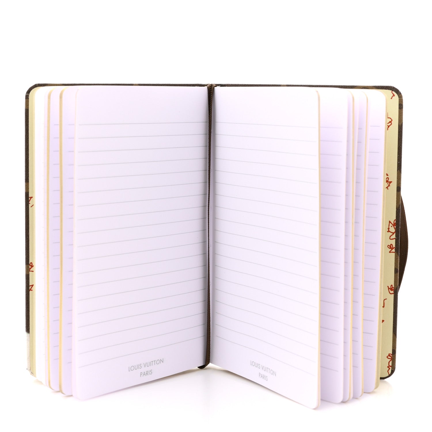 Louis Vuitton Monogram Grace Coddington Jane Notebook PM
