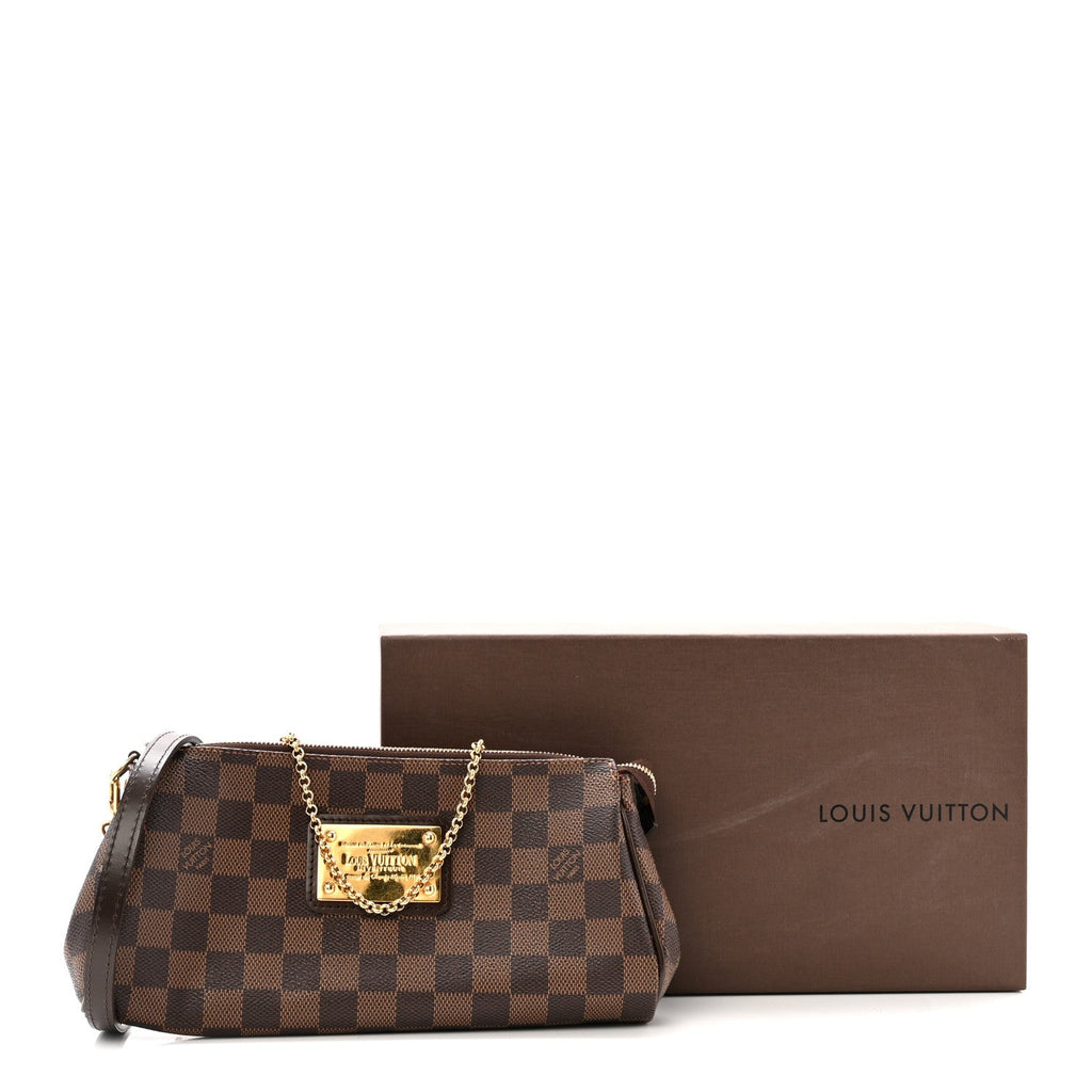 Louis Vuitton Damier Ebene Eva Clutch