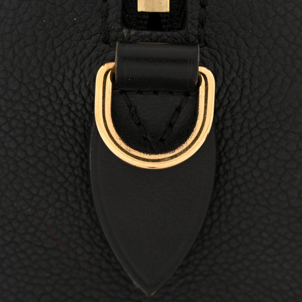 Louis Vuitton Empreinte Monogram Giant Speedy Bandouliere 20 Black