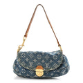 Louis Vuitton Monogram Denim Mini Pleaty Blue
