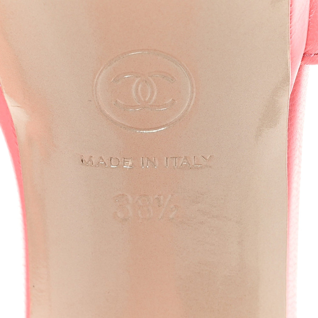 Goatskin Parthenon Platform Sandals 38.5 Pink