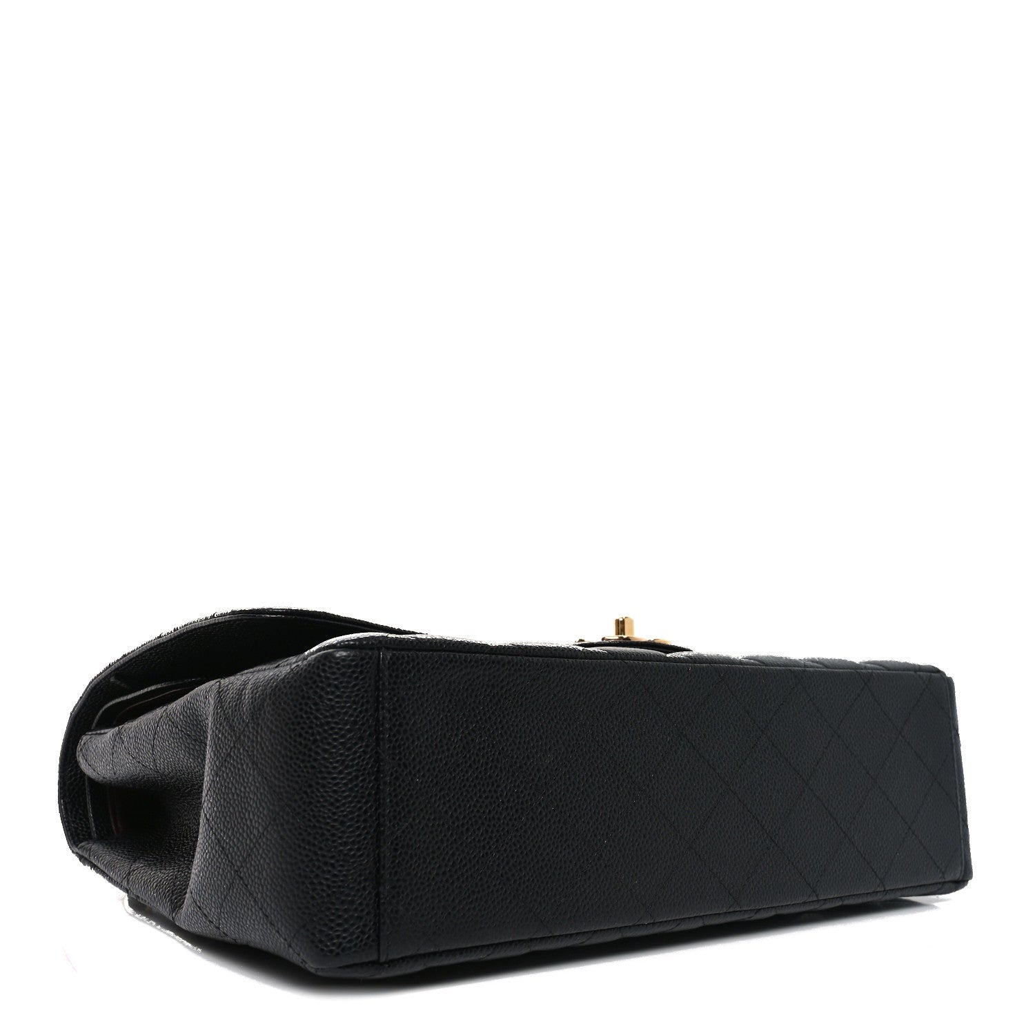 Chanel Caviar Quilted Maxi Double Flap Black