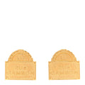 Metal Rue Cambon Earrings Gold