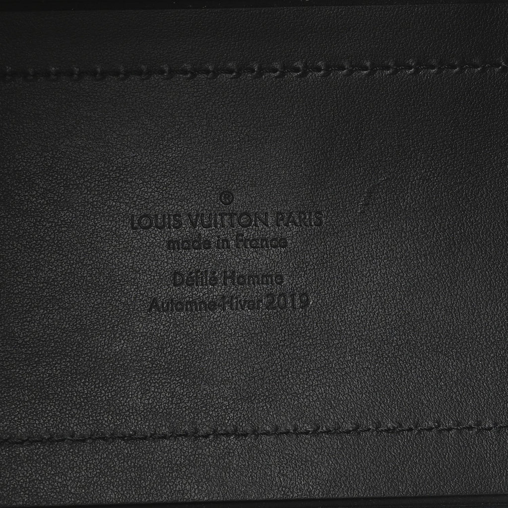Louis Vuitton Monogram See Through Soft Trunk Black