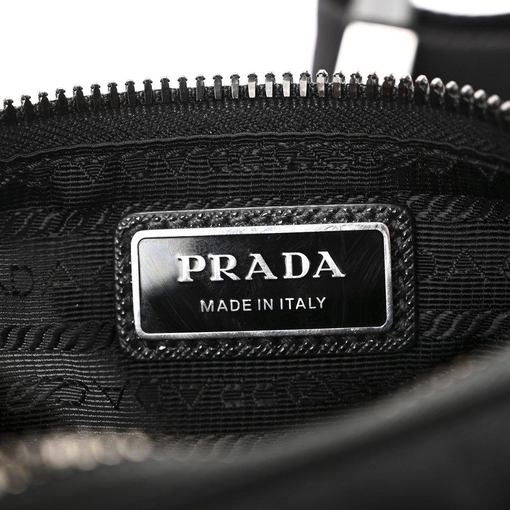 Prada Re-Nylon Saffiano Belt Bag Black