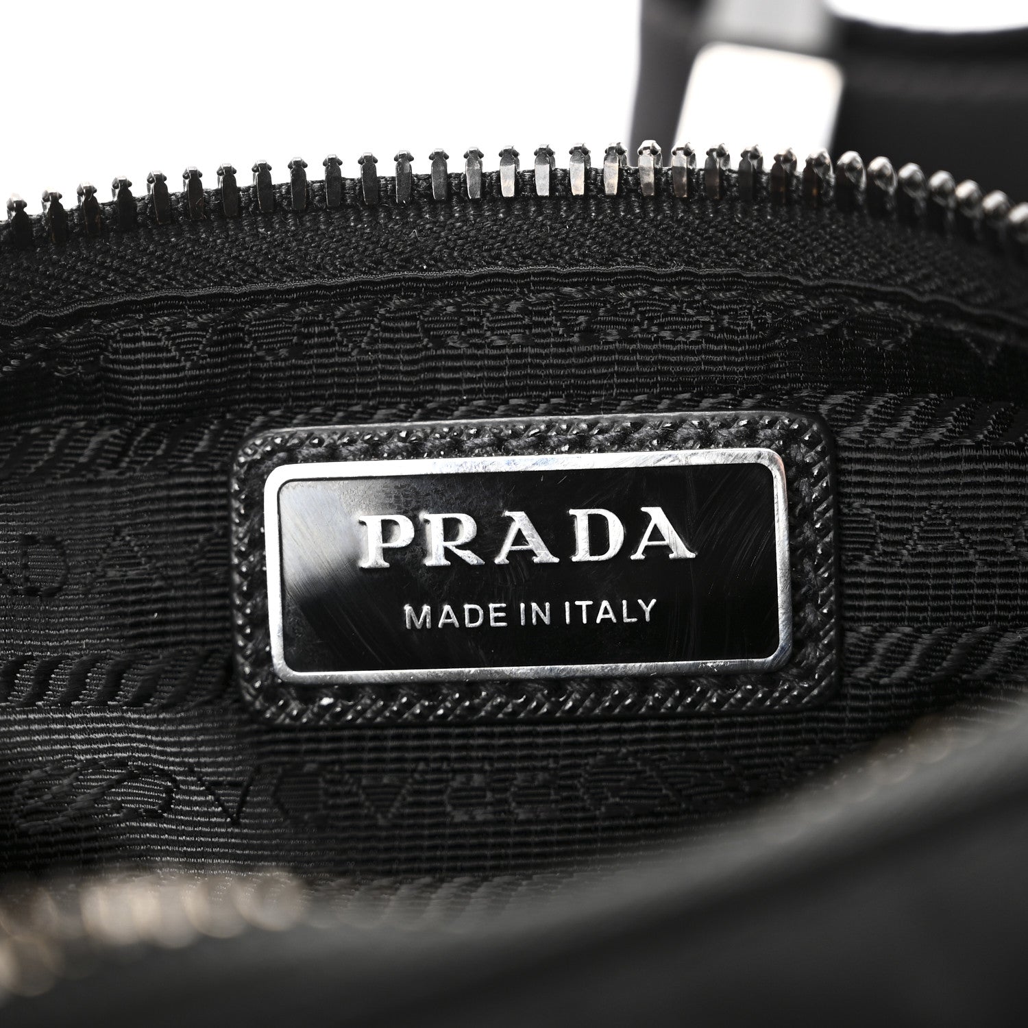 Prada Re-Nylon Saffiano Belt Bag Black