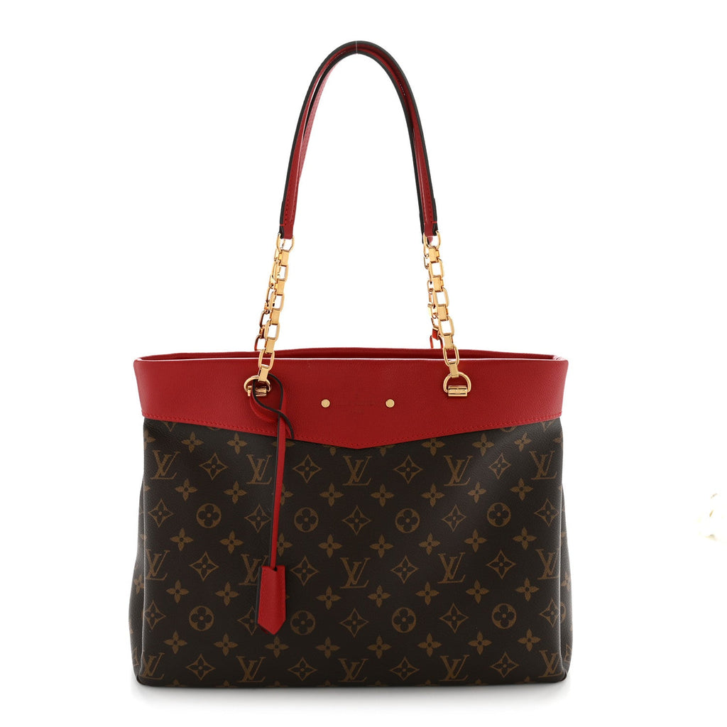 Louis Vuitton Monogram Pallas Shopper Cherry