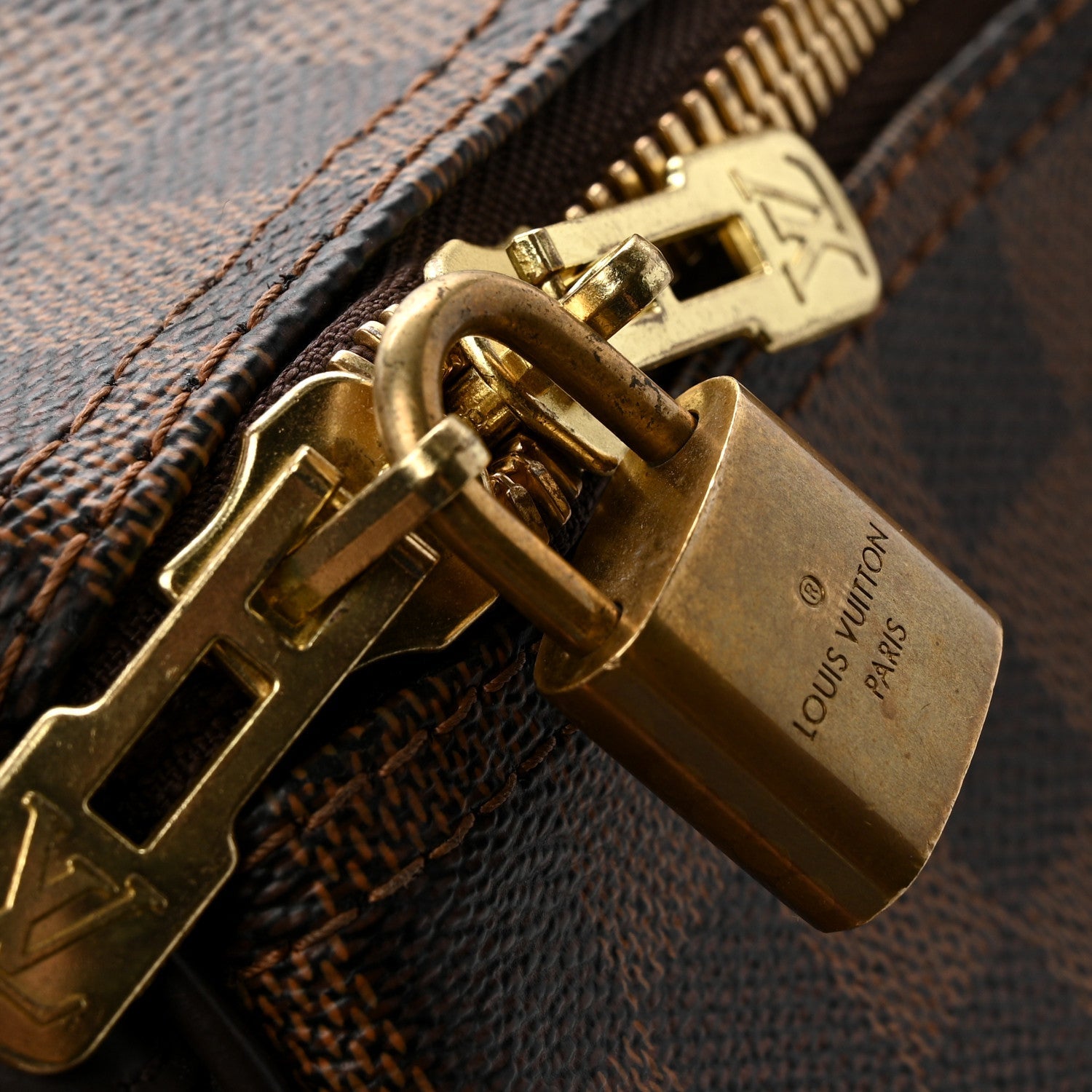 Louis Vuitton Damier Ebene Keepall Bandouliere 55