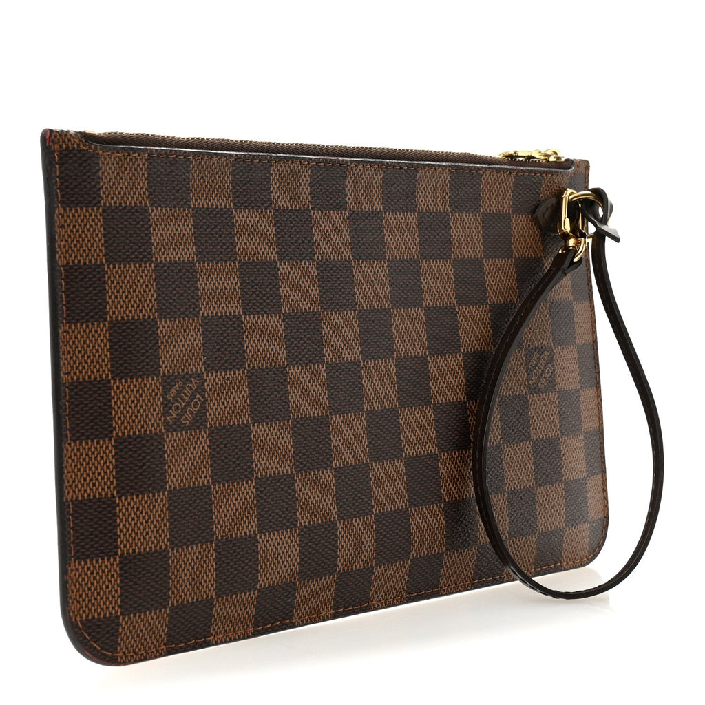 Louis Vuitton Damier Ebene Neverfull MM GM Pochette